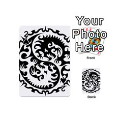 Ying Yang Tattoo Playing Cards 54 Designs (mini) by Ket1n9