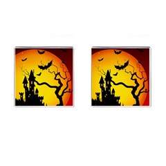 Halloween Night Terrors Cufflinks (square) by Ket1n9