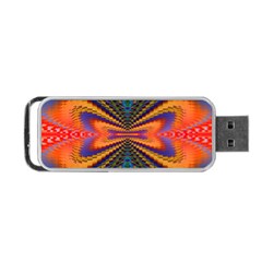 Casanova Abstract Art-colors Cool Druffix Flower Freaky Trippy Portable Usb Flash (one Side) by Ket1n9