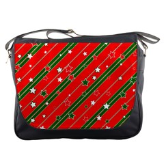 Christmas-paper-star-texture     - Messenger Bag by Grandong