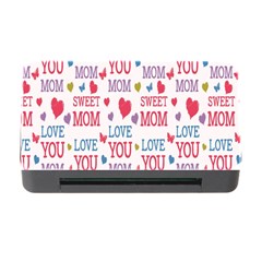 Love Mom Happy Mothers Day I Love Mom Graphic Memory Card Reader With Cf by Vaneshop