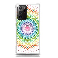 Mandala Pattern Rainbow Pride Samsung Galaxy Note 20 Ultra Tpu Uv Case