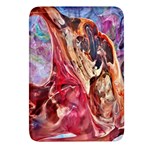 Marbling Blend  Rectangular Glass Fridge Magnet (4 pack) Front