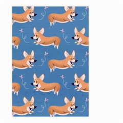 Corgi Patterns Small Garden Flag (two Sides) by Amaryn4rt