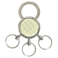 Wallpaper By Dera 3-ring Key Chain