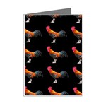 Background-pattern-chicken-fowl Mini Greeting Cards (Pkg of 8) Right