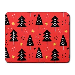 Christmas Christmas Tree Pattern Small Mousepad by Amaryn4rt