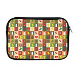 Pattern-christmas-patterns Apple MacBook Pro 17  Zipper Case Front