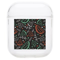 Seamless-vector-pattern-with-watermelons-mint -- Airpods 1/2 Case by Amaryn4rt