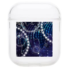 Continents Stars Networks Internet Airpods 1/2 Case by Pakjumat