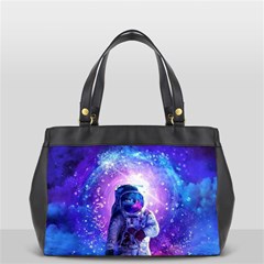 The Cosmonaut Galaxy Art Space Astronaut Oversize Office Handbag by Pakjumat