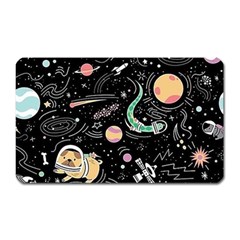 Animals Galaxy Space Magnet (rectangular) by Pakjumat