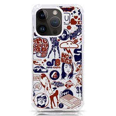 Artistic Psychedelic Doodle Iphone 14 Pro Tpu Uv Print Case by Modalart