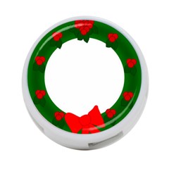 Holiday Wreath 4-port Usb Hub (one Side) by Amaryn4rt