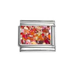 Abstract Abstraction Pattern Moder Italian Charm (9mm) by Amaryn4rt