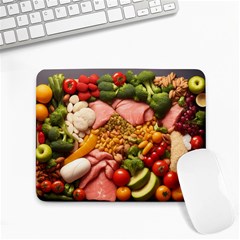 Fruit Snack Diet Bio Food Healthy Small Mousepad by Sarkoni