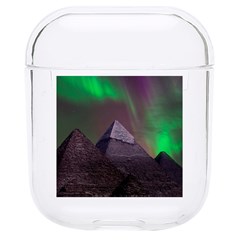 Fantasy Pyramid Mystic Space Aurora Hard Pc Airpods 1/2 Case by Grandong