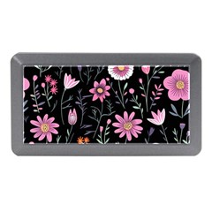 Flowers Pattern Memory Card Reader (mini) by Ravend