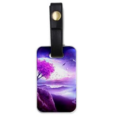 Fantasy World Luggage Tag (one Side) by Ndabl3x