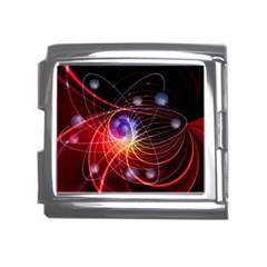 Physics Quantum Physics Particles Mega Link Italian Charm (18mm) by Sarkoni