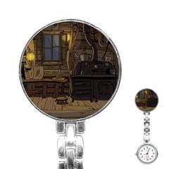 Adventure Time Finn The Human Jake The Dog Stainless Steel Nurses Watch by Sarkoni