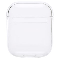 Star Curved Pattern Monochrome Hard Pc Airpods 1/2 Case by Pakjumat