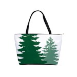 Pine Trees Spruce Tree Classic Shoulder Handbag Front