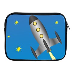 Rocket Spaceship Space Travel Nasa Apple Ipad 2/3/4 Zipper Cases by Ravend