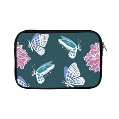 Butterfly Pattern Dead Death Rose Apple Ipad Mini Zipper Cases by Ravend