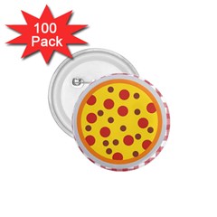 Pizza Table Pepperoni Sausage 1 75  Buttons (100 Pack)  by Ravend