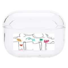 Set Chalk Out Chitchat Scribble Hard Pc Airpods Pro Case by Pakjumat