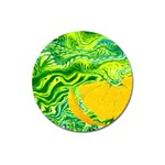 Zitro Abstract Sour Texture Food Magnet 3  (Round) Front