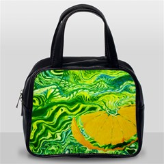 Zitro Abstract Sour Texture Food Classic Handbag (one Side) by Amaryn4rt