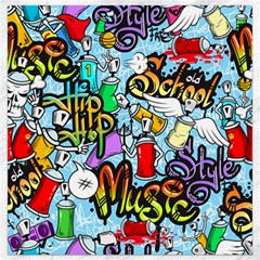 Graffiti Characters Seamless Patterns Canvas 12  X 12  by Bedest
