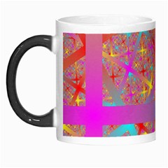 Geometric Abstract Colorful Morph Mug by Pakjumat