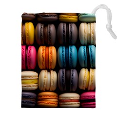 Macaroon Sweet Treat Drawstring Pouch (4xl) by Pakjumat