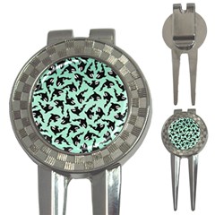Orca Killer Whale Fish 3-in-1 Golf Divots by Pakjumat