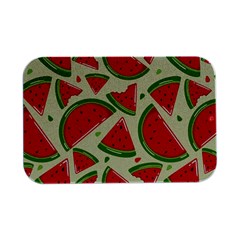 Cute Watermelon Seamless Pattern Open Lid Metal Box (silver)   by Pakjumat