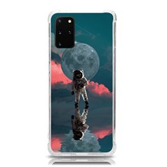 Astronaut Moon Space Nasa Planet Samsung Galaxy S20plus 6 7 Inch Tpu Uv Case by Maspions