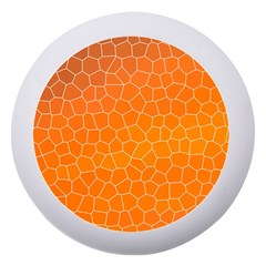 Orange Mosaic Structure Background Dento Box With Mirror by Hannah976