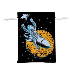 Astronaut Planet Space Science Lightweight Drawstring Pouch (s) by Sarkoni