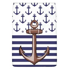 Anchor Background Design Removable Flap Cover (l) by Apen