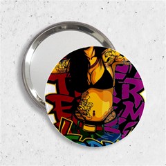 Xtreme Skateboard Graffiti 2 25  Handbag Mirrors by Sarkoni