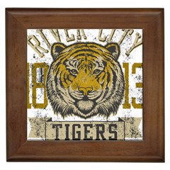 1813 River City Tigers Athletic Department Framed Tile by Sarkoni