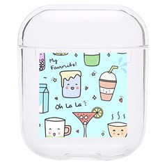 Drinks Cocktails Doodle Coffee Hard Pc Airpods 1/2 Case by Apen