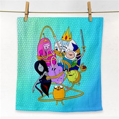 Adventure Time Cartoon Face Towel by Sarkoni