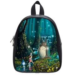 Anime My Neighbor Totoro Jungle Natural School Bag (small) by Sarkoni