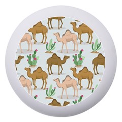 Camels Cactus Desert Pattern Dento Box With Mirror by Hannah976