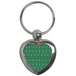 Wallpaper Ugly Sweater Backgrounds Christmas Key Chain (Heart) Front