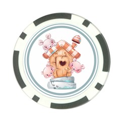 House Pet Animal Cute Poker Chip Card Guard by Sarkoni